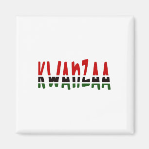 Kwanzaa Unity Love African American Men Women Boys Magnet