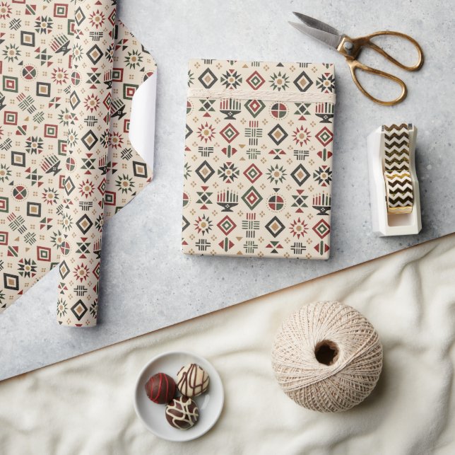 Kwanzaa Wrapping Paper (Crafts)