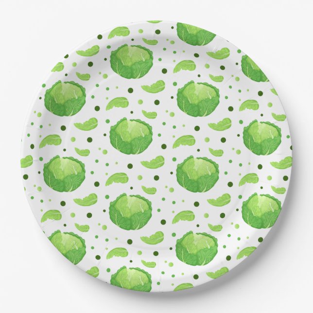 Kyabetsu Paper Plate (Front)