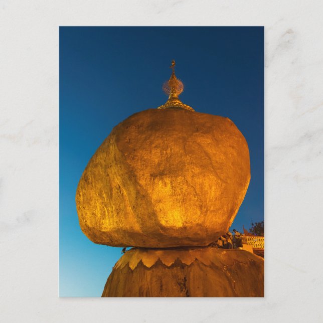 Kyaiktiyo Pagoda Postcard (Front)