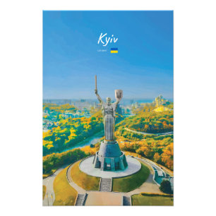 Kyiv, Ukraine - Mother Ukraine Monument Photo Print