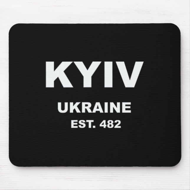 Kyiv Ukraine  Mouse Pad (Front)