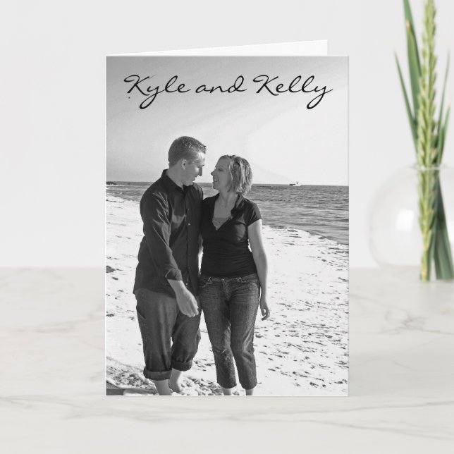 Kyle and Kelly invitation (Front)