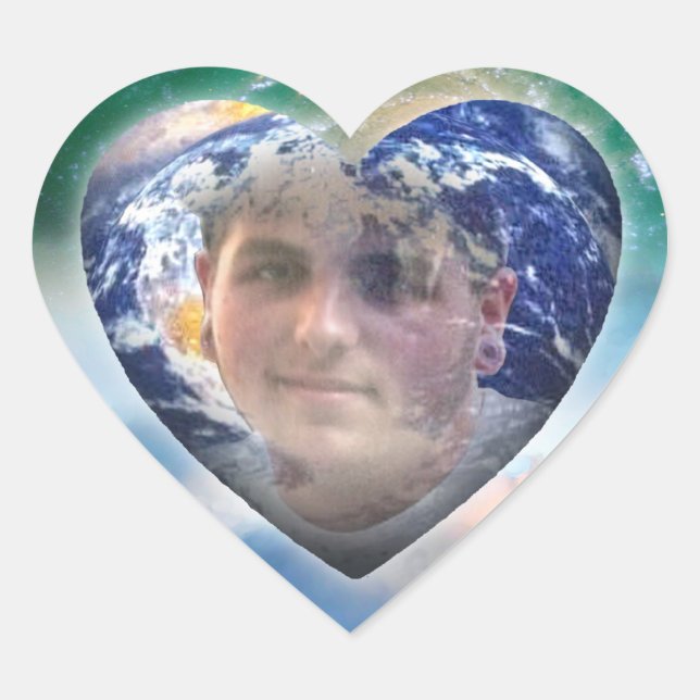 kyle in heart sticker (Front)