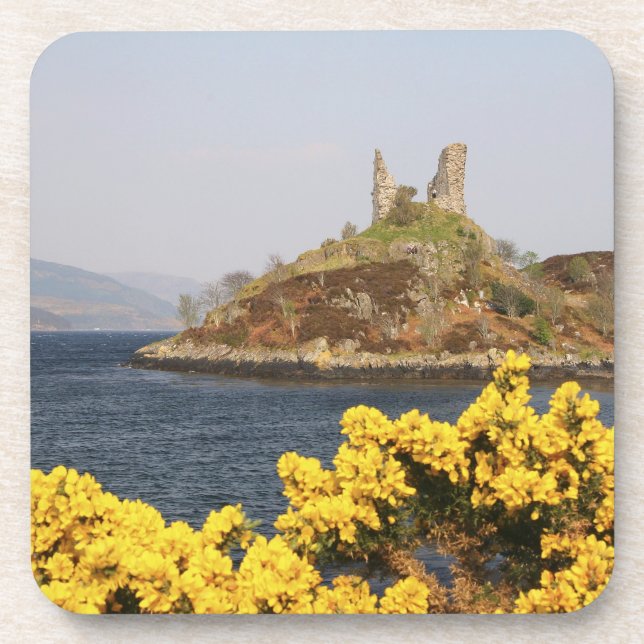 Kyleakin, Scotland. The ancient ruins of 2 Coaster (Front)