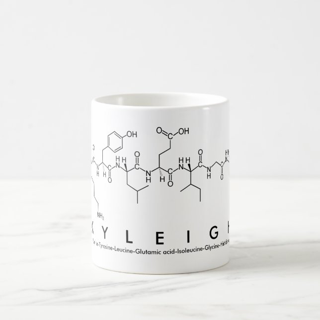 Kyleigh peptide name mug (Center)