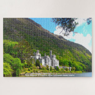 Kylemore Abbey Connemara Galway Ireland. Jigsaw Pu Jigsaw Puzzle
