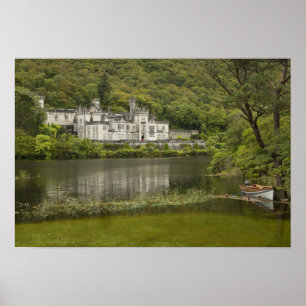 Kylemore Abbey, County Galway, Ireland, Poster