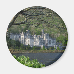 Kylemore Abbey In The Connemara Ireland Magnet