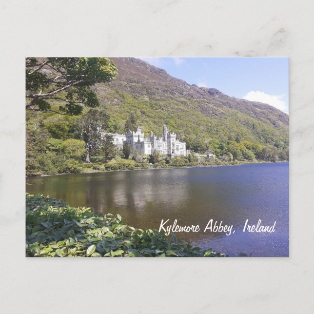 Kylemore Abbey Ireland  Postcard (Front)