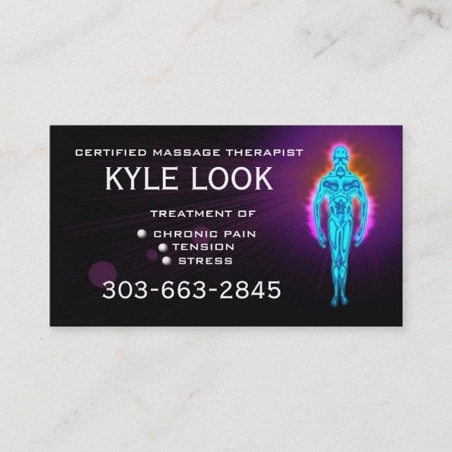 Kyle's Business Card (Front)