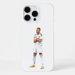 Kylian Mbappe - Real Madrid iPhone 16 Pro Max Case