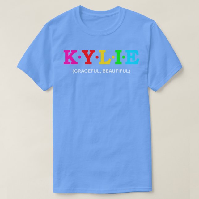 Kylie Graceful Beautiful T-Shirt (Design Front)