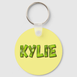 Kylie Name Kiwi Design Key Ring