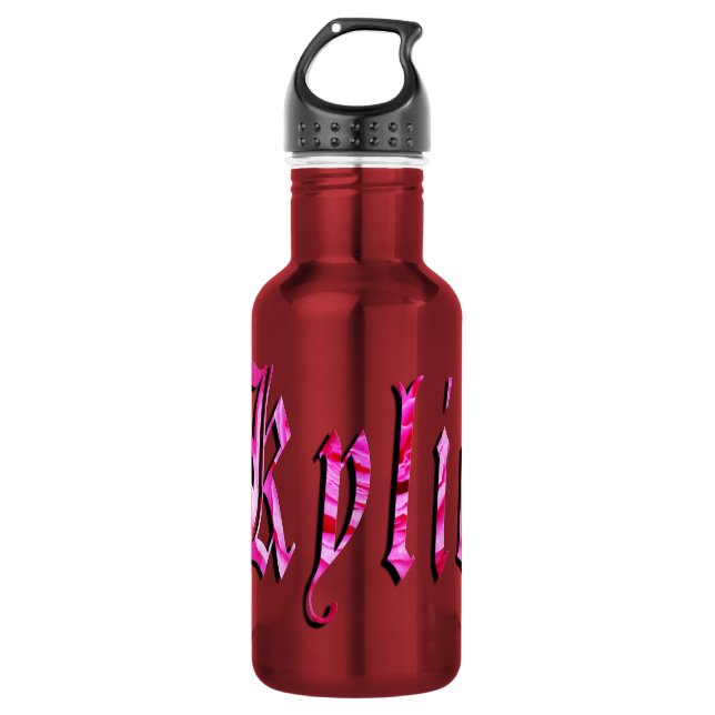 Kylie, Name,  Logo, 532 Ml Water Bottle (Front)