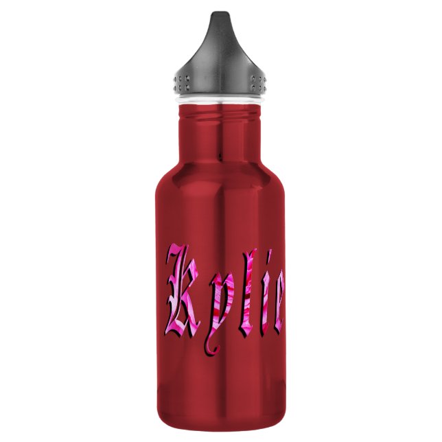 Kylie, Name, Logo, 532 Ml Water Bottle (Left)