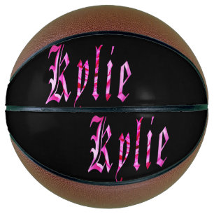 Kylie, Name, Logo, Regulation Size Basketball