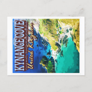 KYNANCE COVE - CORNWALL ENGLAND UK POSTCARD