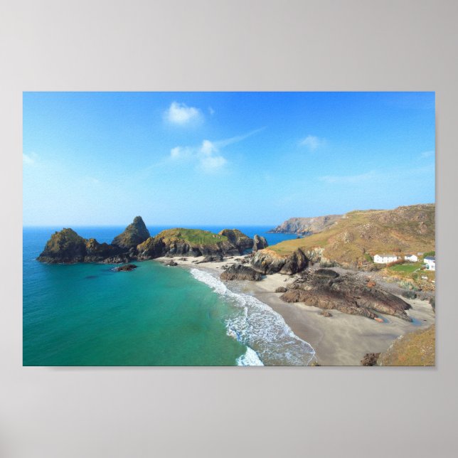 Kynance Cove Poster (Front)