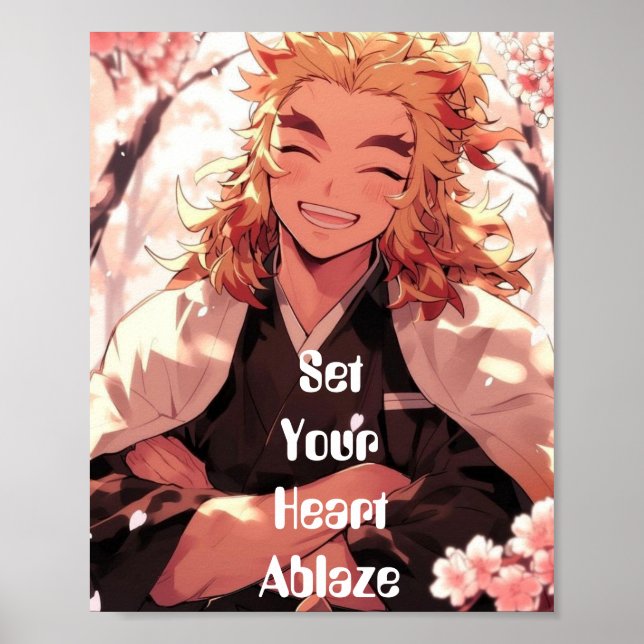 Kyojuro Rengoku Poster  (Front)