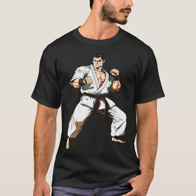Kyokushin Budo Karate Fighter T-Shirt (Front)