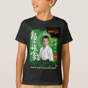 Kyokushin Dojo Photo Student Green Belt Team T-Shirt