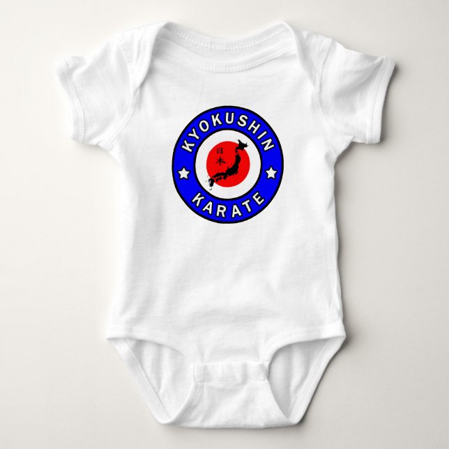 Kyokushin Karate Baby Bodysuit (Front)