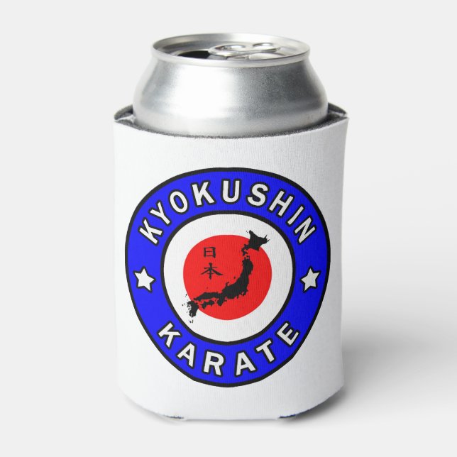 Kyokushin Karate Can Cooler (Can Front)