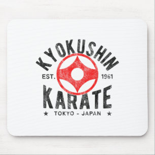 Kyokushin Karate Do Martial Arts Japan Tokyo Vinta Mouse Pad