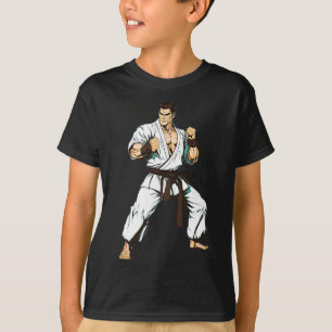 Kyokushin Karate Fighter - Japanese Martial Arts  T-Shirt
