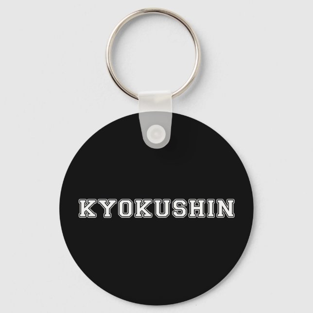 Kyokushin Karate Key Ring (Front)
