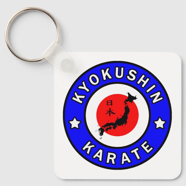 Kyokushin Karate Key Ring (Front)