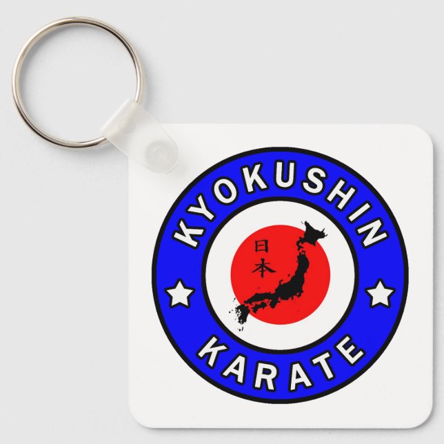 Kyokushin Karate Key Ring (Front)