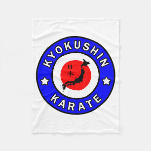 Kyokushin Karate T Shirt_2 Fleece Blanket