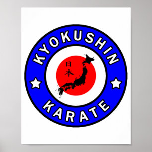 Kyokushin Karate T Shirt_2  Poster