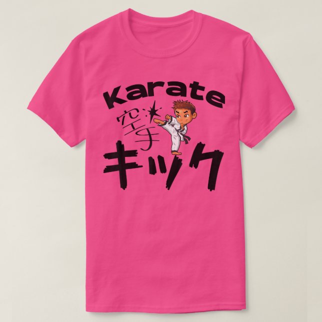 Kyokushin Kenpo Shotokan Karate for boys, girls, k T-Shirt (Design Front)