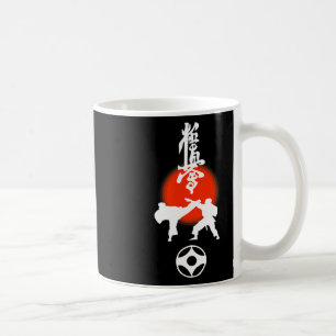 Kyokushin Kumite Karate Fan Design Coffee Mug