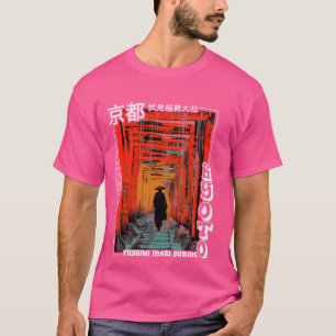 Kyoto Fushimi Inari Shrine Streetwear Aesthetic De T-Shirt