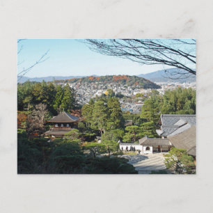 Kyoto & Ginkaku-ji temple, Japan Postcard