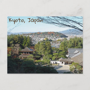 Kyoto & Ginkaku-ji temple, Japan Postcard