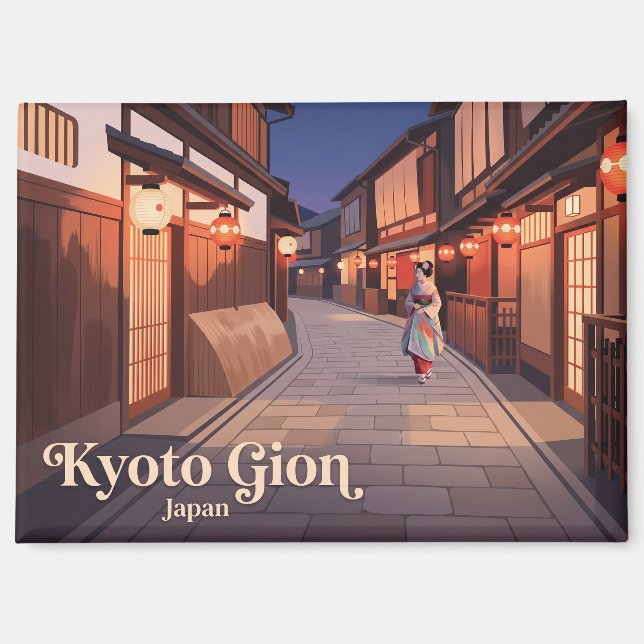 Kyoto Gion Japan Magnet (Front)