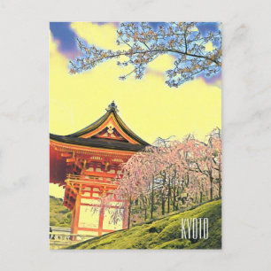 Kyoto Japan Cherry Blossom travel photography Postcard