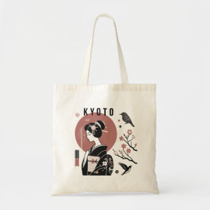 Kyoto Japan city design Tote Bag