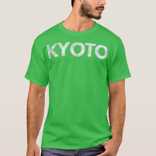 Kyoto Japan Distressed Graphic T-Shirt