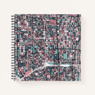 Kyoto Japan Map Notebook