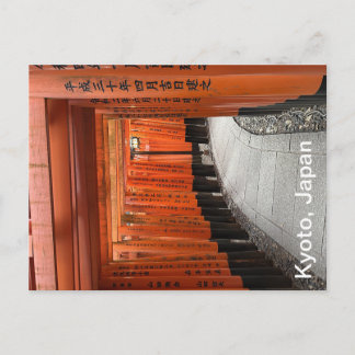 Kyoto, Japan postcard