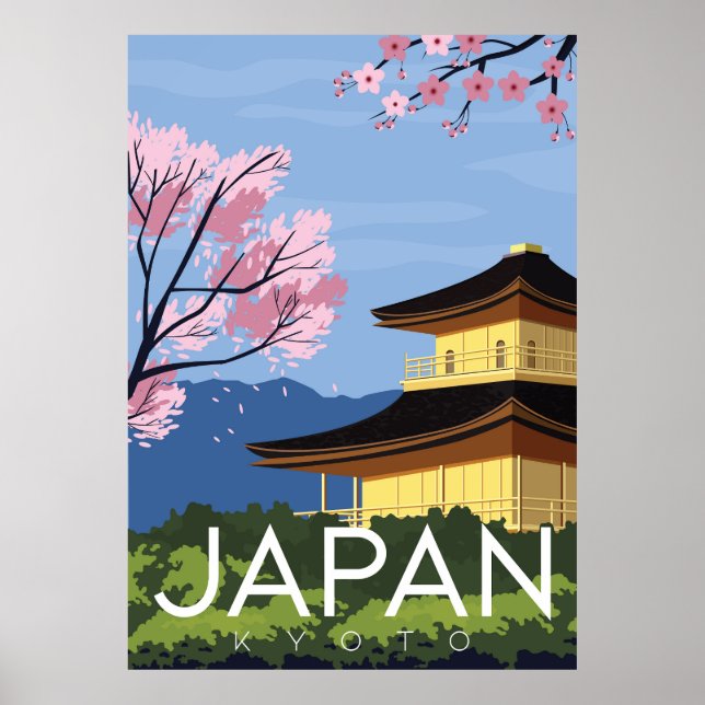 Kyoto Japan Poster (Front)