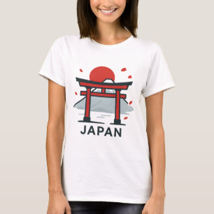 Kyoto Japan Torii Gate T-Shirt   Japanese Travel