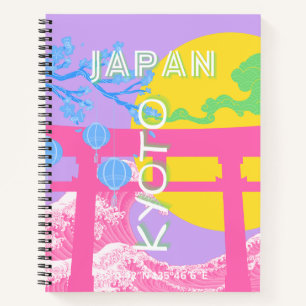 Kyoto Japan Travel Art Notebook
