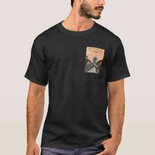 Kyoto Japan Travel Poster T-Shirt